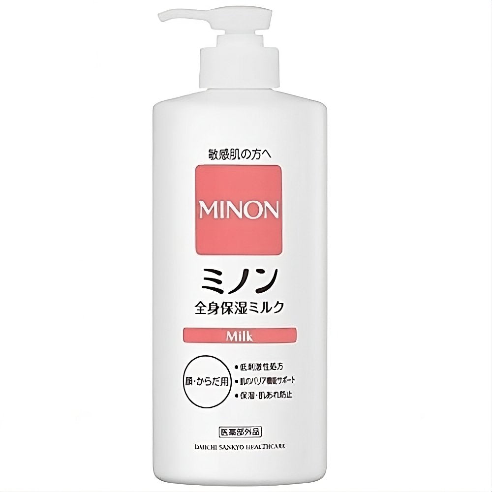 ミノン モイスチャライジング ボディミルク 敏感肌用 400ml