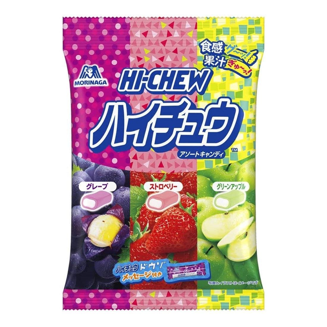森永ハイチュウ ジャパニーズソフトフルーツキャンディ 3フレーバーアソート 86g