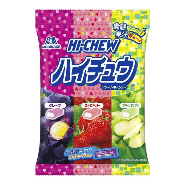 森永ハイチュウ ジャパニーズソフトフルーツキャンディ 3フレーバーアソート 86g