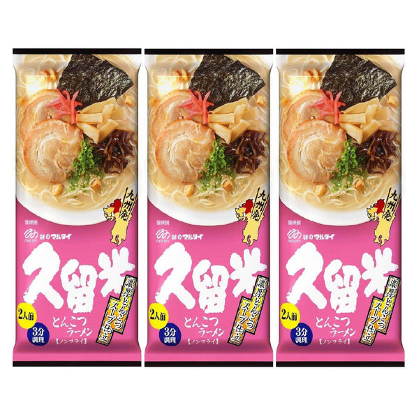マルタイ 久留米濃厚とんこつインスタントラーメン（3個入）