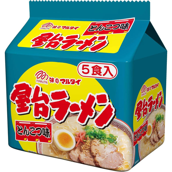 マルタイ とんこつラーメン 即席麺 5食入