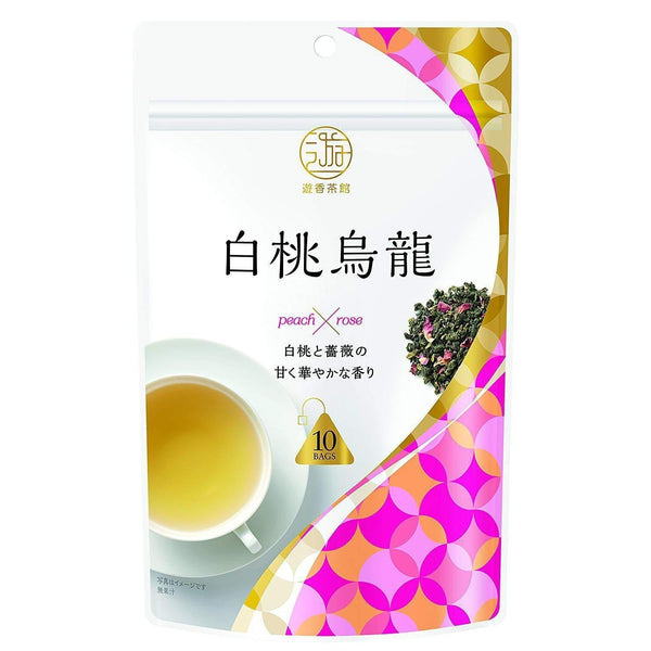 三井銘茶 烏龍茶 白桃風味 ティーバッグ 10個
