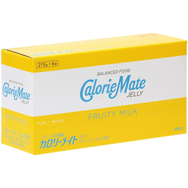 大塚 カロリーメイトゼリー バランス栄養ゼリー飲料 フルーツミルク 215g×6個
