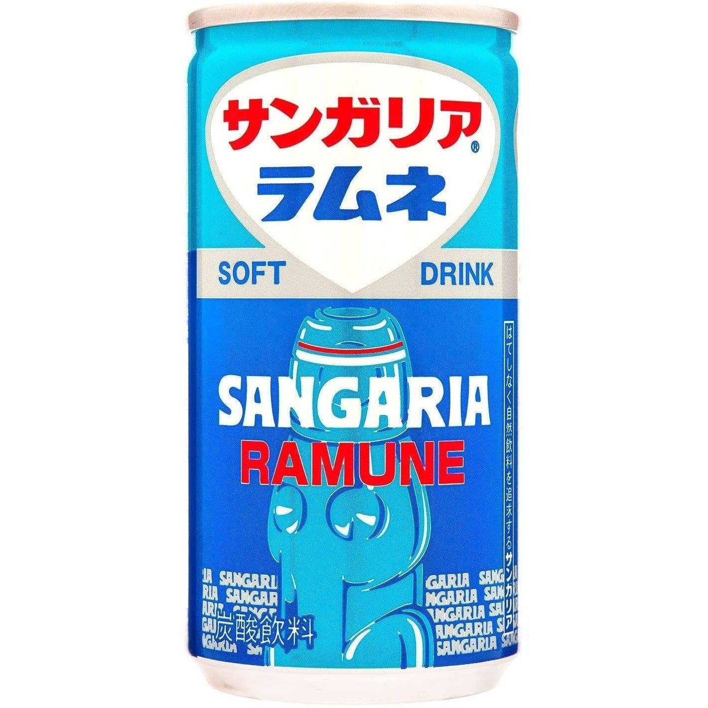 サンガリア ラムネソーダ 190g（30缶入り）