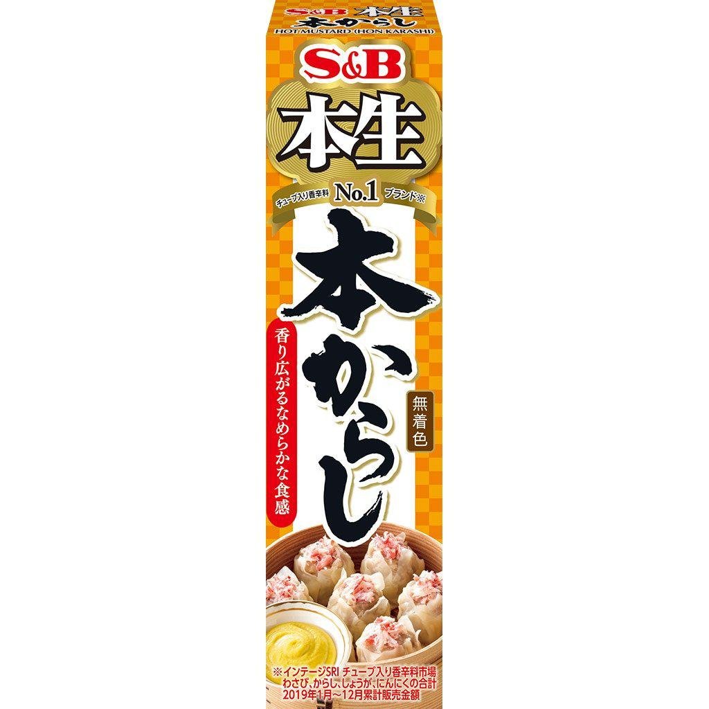 S&amp;B 辛子ソース からしペースト チューブ 43g