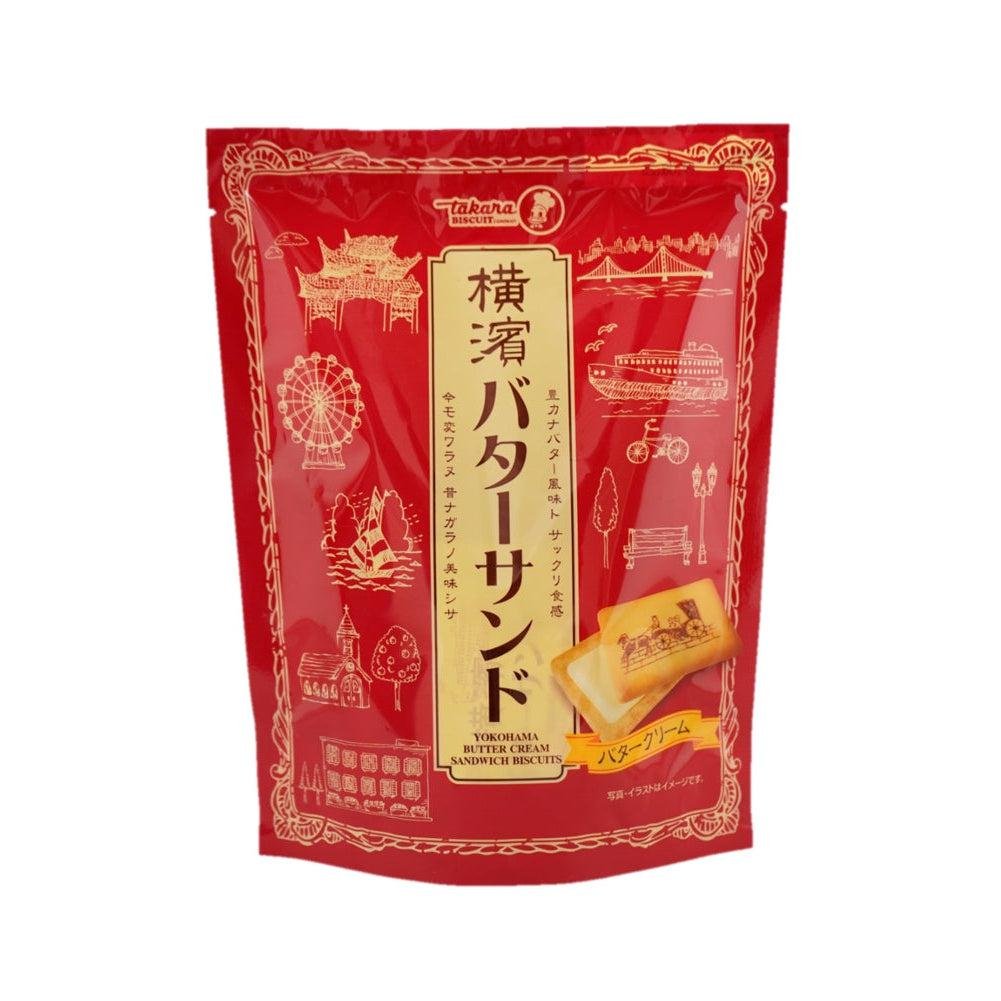 宝製菓 横浜バタークリームサンドビスケット 72g（3個入り）