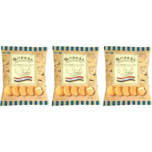 宝製菓 カマンベールチーズ入り塩バターサンドビスケット（3個入り）
