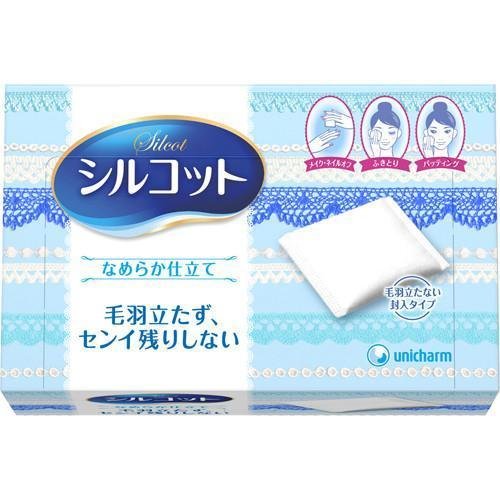 ユニチャーム シルコット ベルベットタッチ ナチュラルコットン 82回分