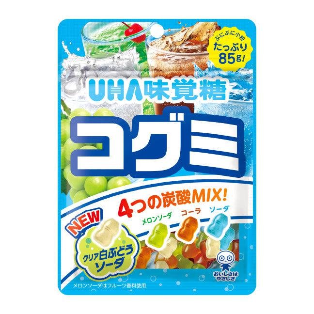 UHA味覚糖 炭酸グミ 4種ミックス 85g