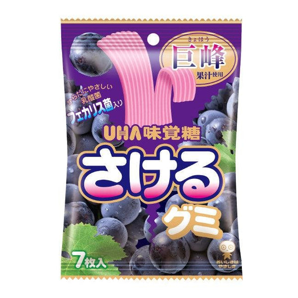 UHA味覚糖 さけるぶどうグミ 7個入(6個入)