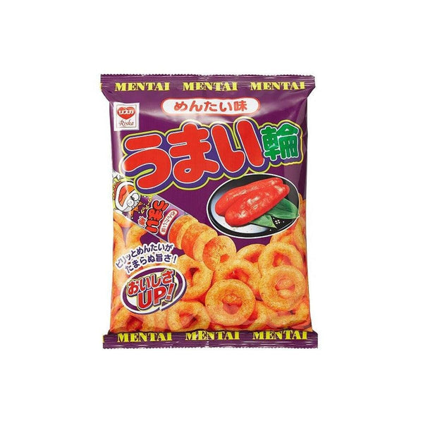 やおきん うまいわ 明太子 辛子明太コーンパフリング 75g (3個パック)