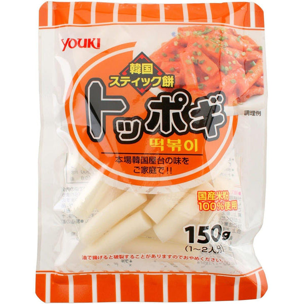 ユウキ トッポギ 韓国風お餅スティック 150g
