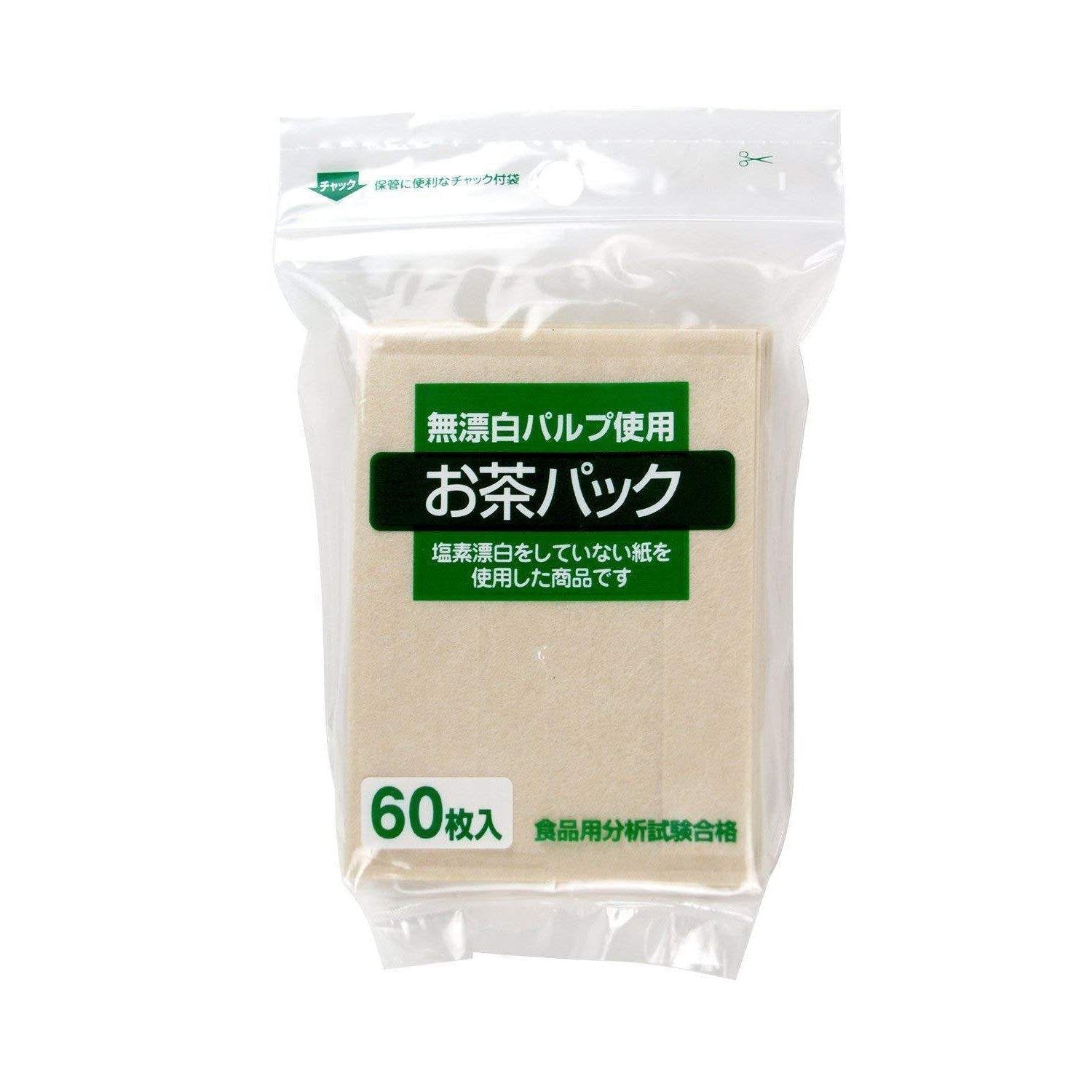 禅味 無漂白ティーパック 60個入り