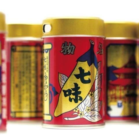 八幡屋礒五郎 七味唐辛子調味料 缶 14g