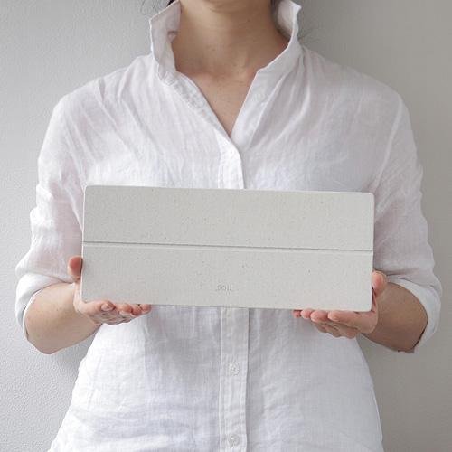 土 珪藻土 食器乾燥ボード ジェム