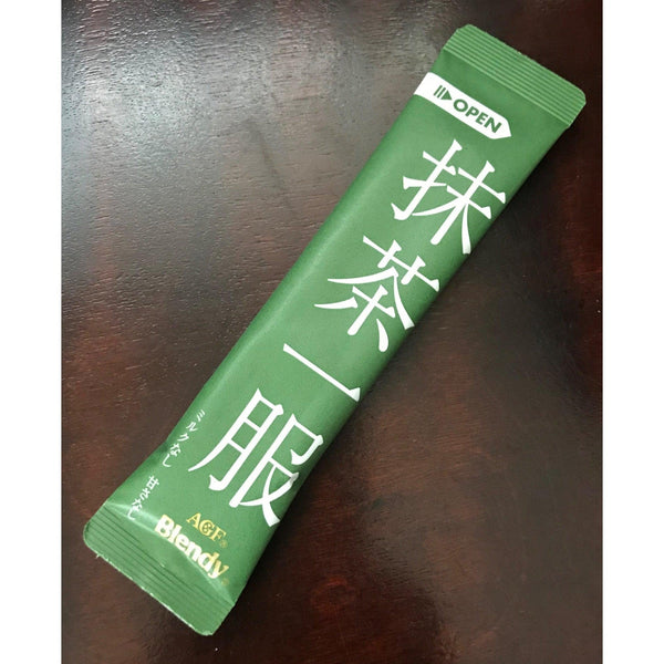 AGF ブレンディ 無糖抹茶パウダー 4本入り