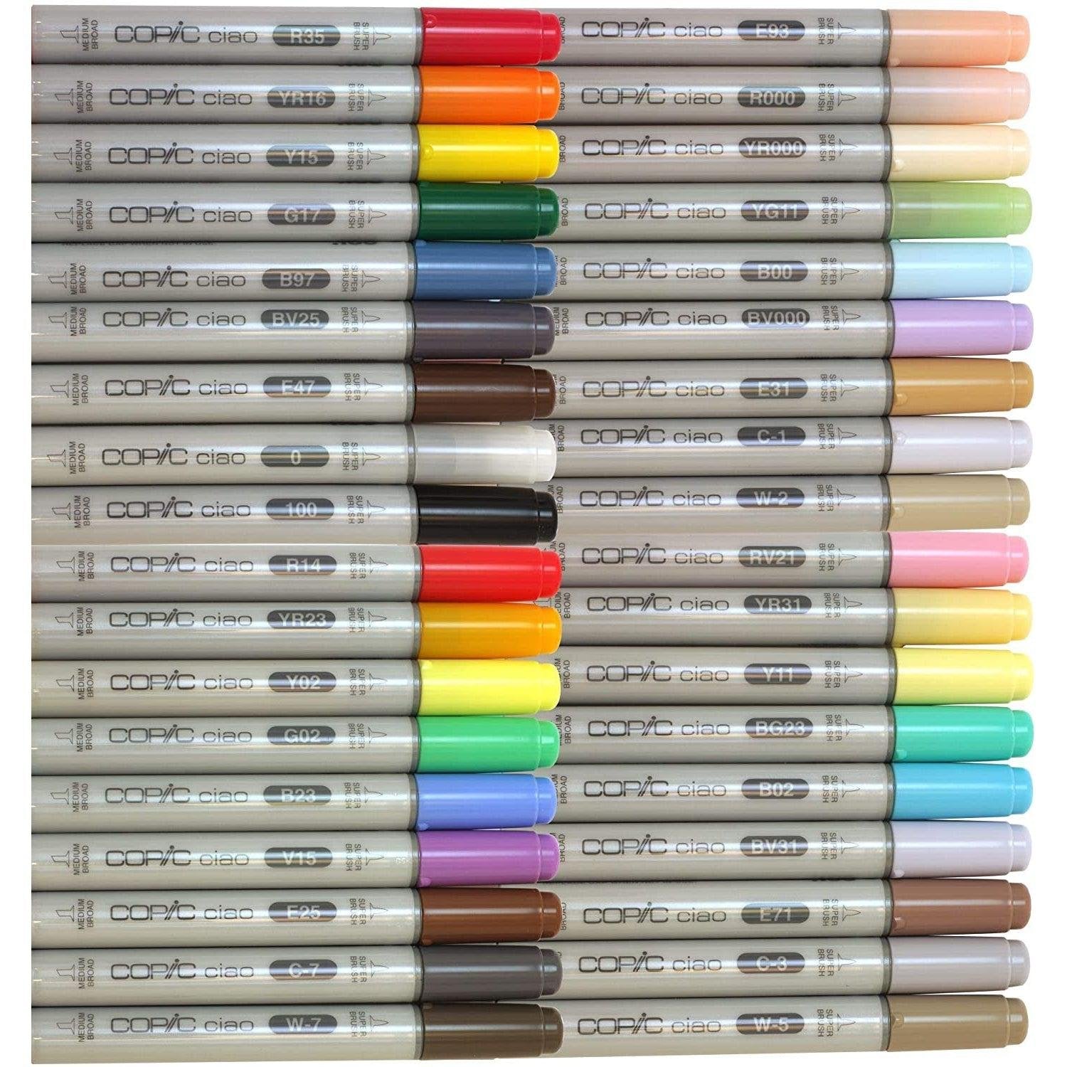 Copic Copicciao コピック コピックチャオ マーカー 71本 コピックチャオマーカーセット 36色