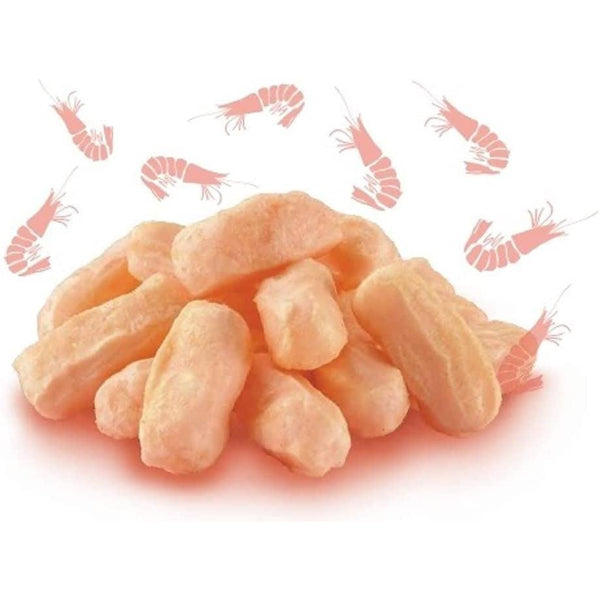 エビ塩焼き 軽くてサクサクのエビ風味せんべい 56g (6枚入り)