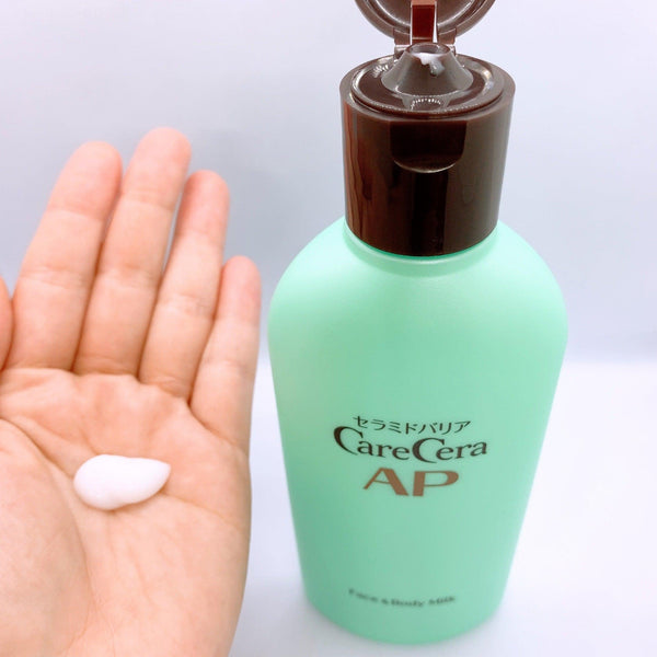 ロート製薬 ケアセラ AP 保湿セラミドミルク 顔・体用 200ml