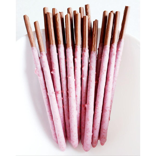グリコ ストロベリーポッキー ダブルコーティング ストロベリーココアスティック（3個入り）