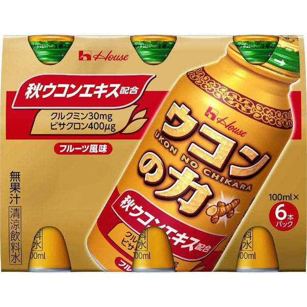 ハウス ウコンの力 ウコンサプリドリンク 6本入り