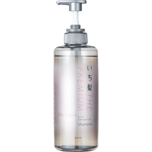 クラシエ いち髪 ザ・プレミアム シルキースムース もつれ毛用シャンプー 480ml