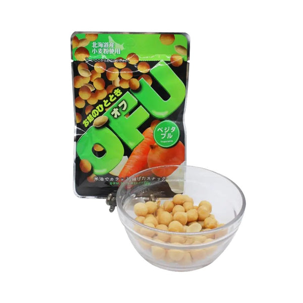 いとうふ 野菜風味麩せんべいとスモークピーナッツ 25g (6個入り)