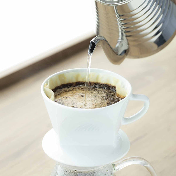 Kalita SSW ハンドドリップ グースネックケトル（ステンレススチール ドリップコーヒーポット）1L