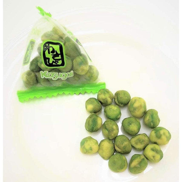 春日井 わさび味 グリーンピース＆ソラマメ味 スナック菓子 104g