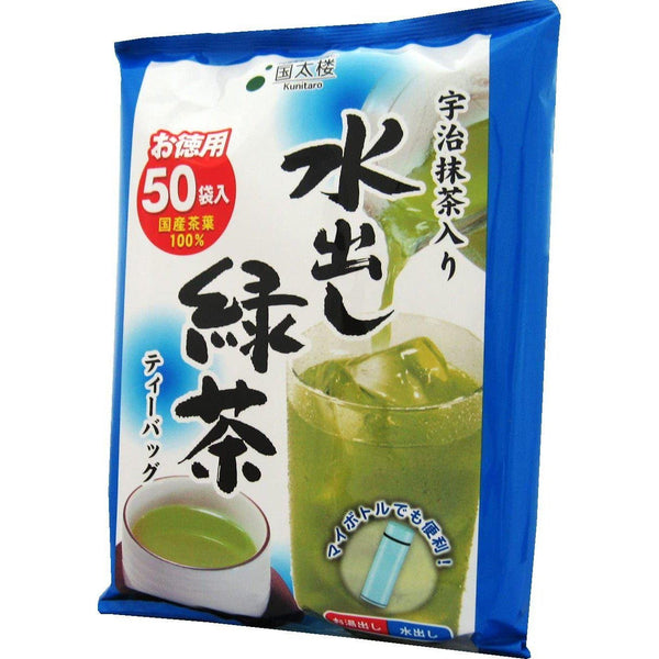 国太郎 水だし宇治抹茶入り水出し緑茶 ティーバッグ 50袋