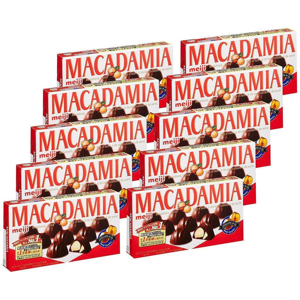 明治マカダミアチョコレートスナック（10個入り）