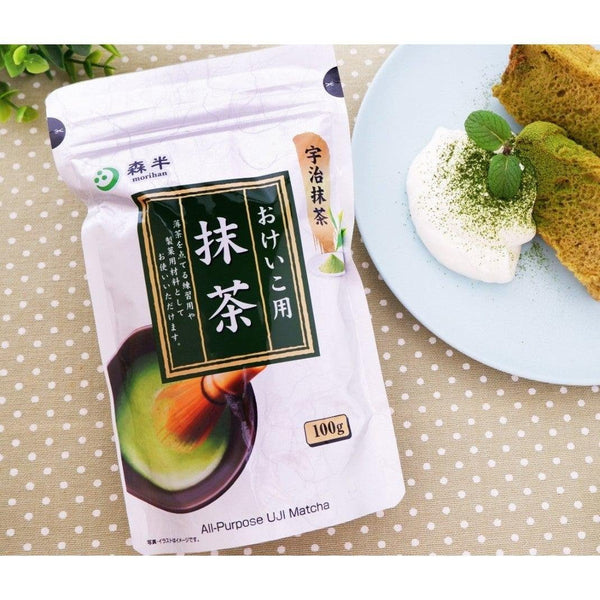 森半抹茶 多目的日本緑茶パウダー 100g