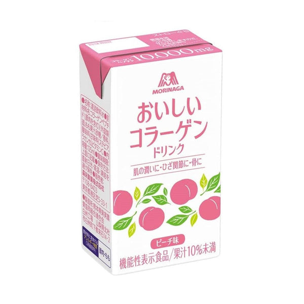 森永 おいしいコラーゲンドリンク ピーチ味（24本入り）