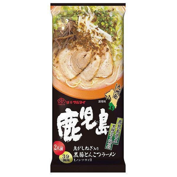 マルタイ 鹿児島黒豚豚骨インスタントラーメン（3個入）