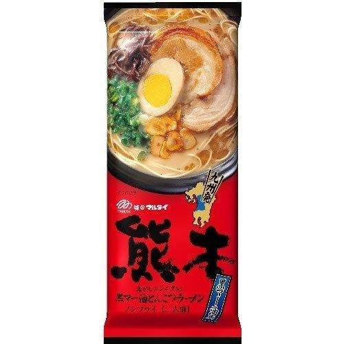 マルタイ 熊本マー油 黒にんにく油とんこつインスタントラーメン 3袋