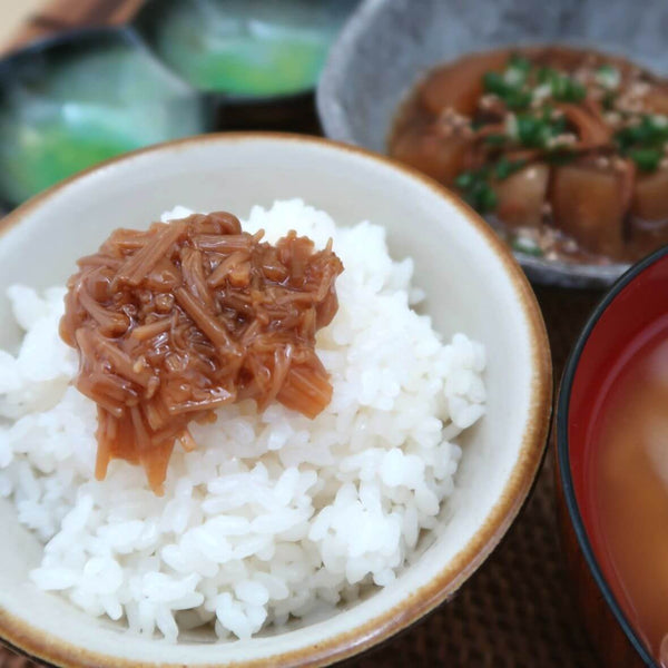 長野県産 なめ茸 塩味 180g