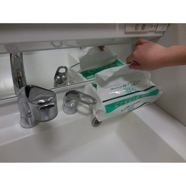 クレシア 高吸収2枚重ねソフトペーパーハンドタオル 200枚入り (3枚パック)