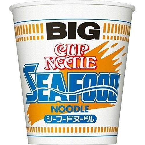 日清 インスタントカップヌードル シーフード味 ビッグ (3個パック)