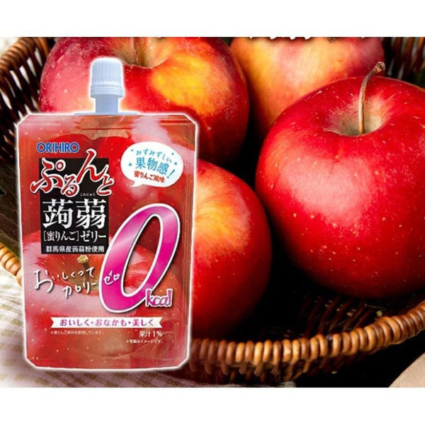 オリヒロ 飲む蒟蒻ゼリー カロリーオフ ダイエットサプリ りんご風味 130g