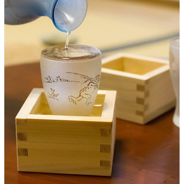 枡 日本製 檜 桧 木製 酒器 1合