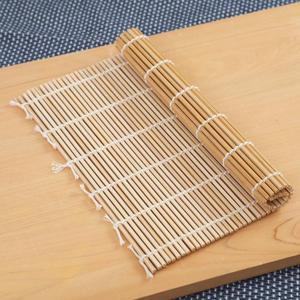 天然竹製寿司巻きマット（日本製）24cm