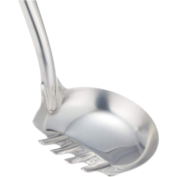日本製うどんお玉 ステンレス製 麺用お玉 260mm