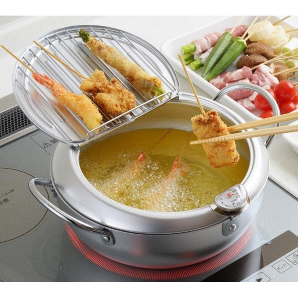 ヨシカワ 味楽亭II アドバンス 揚げ鍋 24cm SJ1025