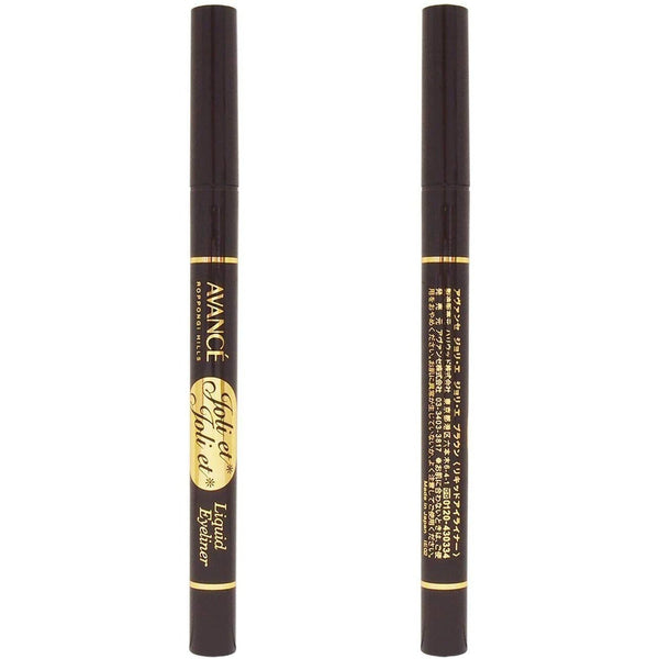 アバンス ジョリ エ ジョリ エ リキッド アイライナー ウォータープルーフ ブラウン 0.6ml