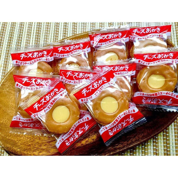 バーボンチーズおかき チーズクリーム入りせんべい 85g