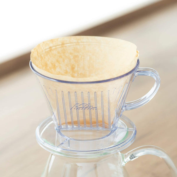 カリタ プラスチック コーヒードリッパー 102 クリア