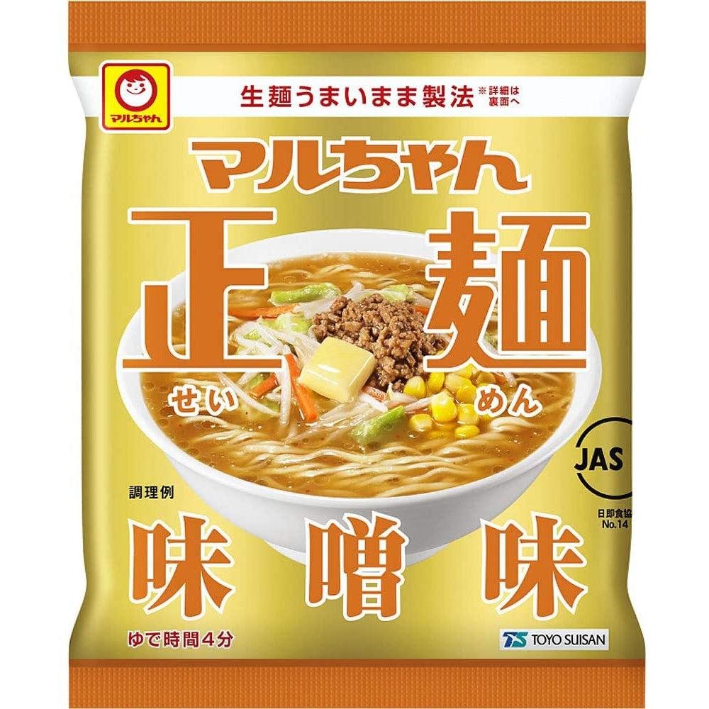 マルちゃん正麺 味噌ラーメン インスタントラーメン5食分
