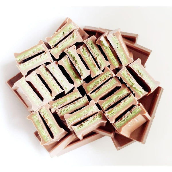 明治 抹茶チョコレート 緑茶入りミルクチョコレート 26個