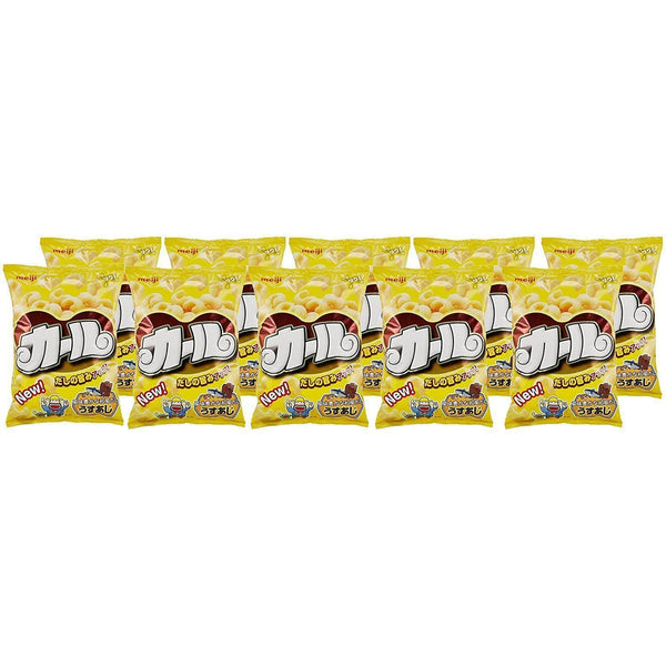 明治 カール ライトソルトコーン パフカール スナック（10袋入り）