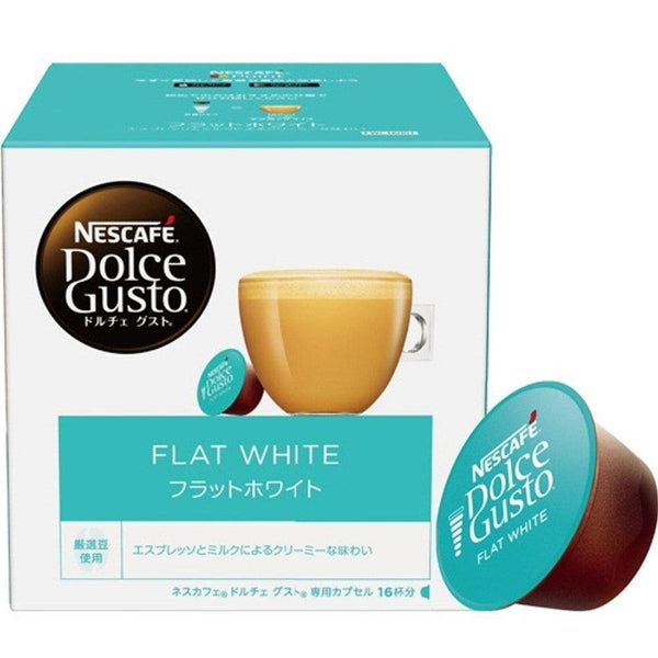 ネスカフェ ドルチェ グスト カプセル フラットホワイトコーヒー 16ポッド